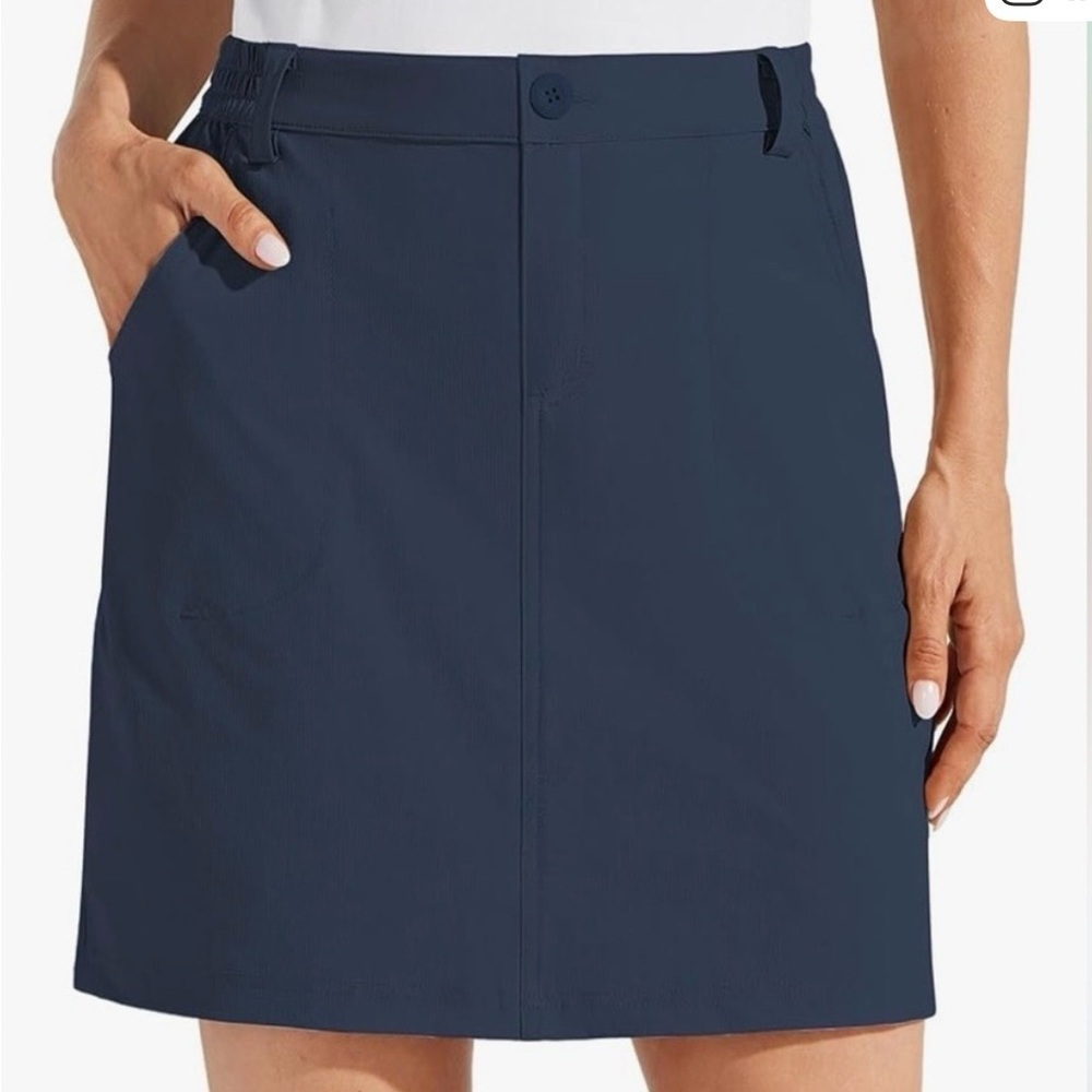 NEW Navy Blue Women's Tilley Skort Woman’s Large